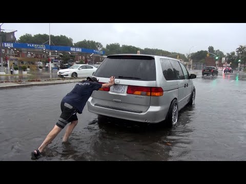 Weather News, Epic Flooding in Queens, NY from Tropical Storm Henri – 8/22/2021