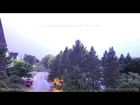 Time-lapse of the Thunderstorm Passed Over the Twin Cities – 8/22/2021