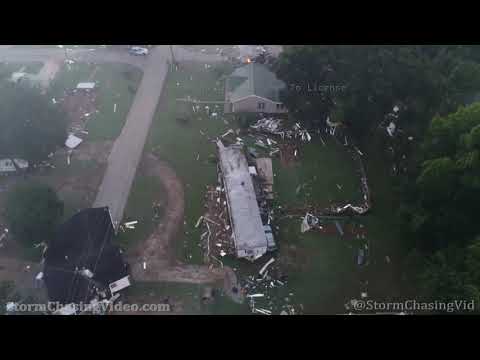 News Drone Footage Of Waverly, TN Flash Flooding Damage – 8/23/2021