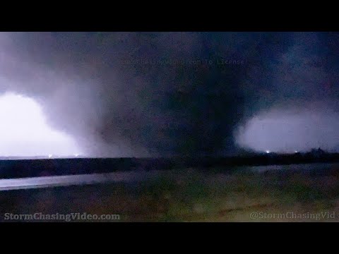 Violent Nighttime Tornado Caruthersville, MO – 12/10/2021