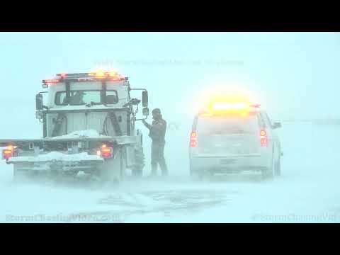Fargo, ND – Blizzard Strands Motorists On Interstate 94 – 12/27/2021