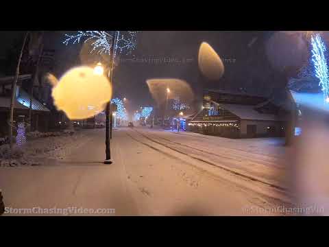 Winter Storm Blankets Gatlinburg, TN – 1/3/2022