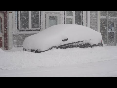 Lake Effect Snow Blizzard Conditions , Parish NY – 1/10/2022