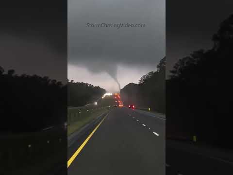 Tornado Hits in January! Craziness in Alabama