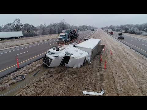 Ice Storm Cripples Central Arkansas – 2/24/2022