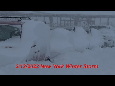 🔴 LIVE – Hudson Valley New York Winter Storm – 3/12/2022