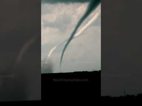 Crazy Twin Tornadoes Do the Twist! #Shorts