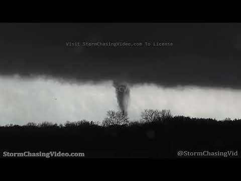 Drill Bit Tornado Spins And Dances On The Ground, Bloomer Arkansas – 4/11/2022