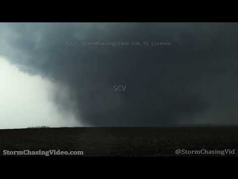 Large Tornado and Destroyed Home, Palmer, Iowa – 4/12/2022