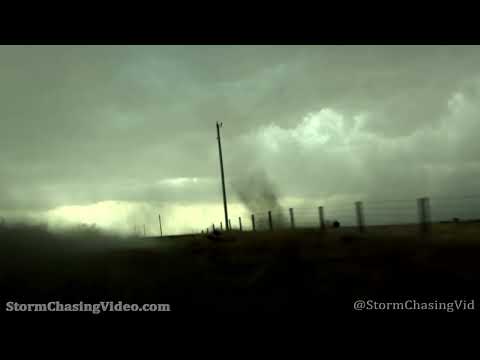 Alma Nebraska Dusty Tornado And Hail – 4/28/2022