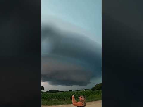 Powerful Storms Come in for a Landing! Stunning Time Lapse #shorts