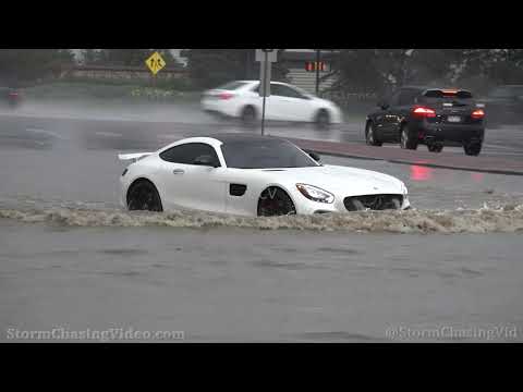 Epic Flash Flooding And Drivers Stalling In Deep Water, Colorado Springs, CO – 7/26/2022