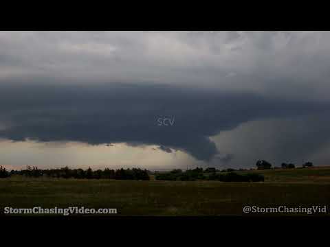 Severance, CO Supercell Time Lapse and Hail Damage – 7/27/2022