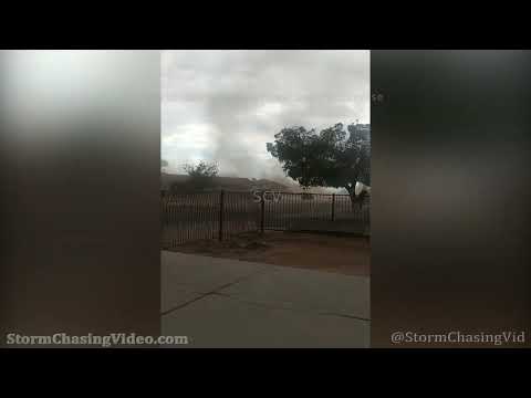 Dust Storm and Dust Devil – Apple Valley, California – 7/30/2022