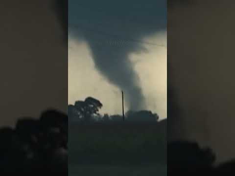 Large Tornado Tracks Through Southern Minnesota part 1! August Storm Archives #shorts