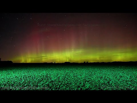 Aurora Borealis Fills The Sky Over Central Minnesota – 9/4/2022