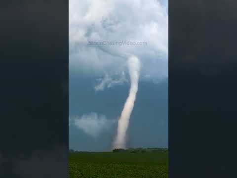 Stunning Tornado Rope Out Phase! #shorts