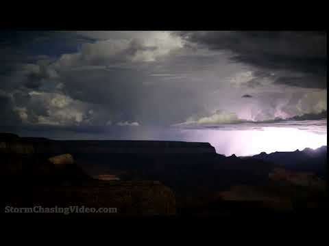 Grand Canyon Lightning Lightning Time-Lapse – 9/13/2022
