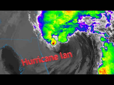 🔴 LIVE #IRL – Hurricane Ian, Live Weather Radar From Carolina Coastal Region