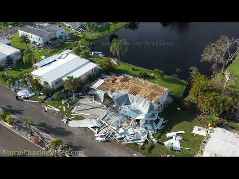 Indigo Isles Mobile Park Hurricane Ian Aftermath – Grove City, FL