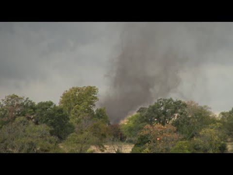 Full 4K video of the Sulphur Springs, TX Tornado and Clarksville, TX Wedge Tornado -11/4/2022