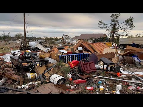 Tornado Aftermath in New Boston, TX – 11/5/2022