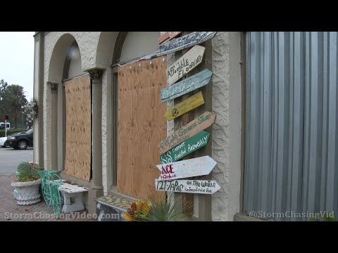 Tropical Storm Nicole Impacts On Fort Pierce and West Palm Beach, FL – 11/9