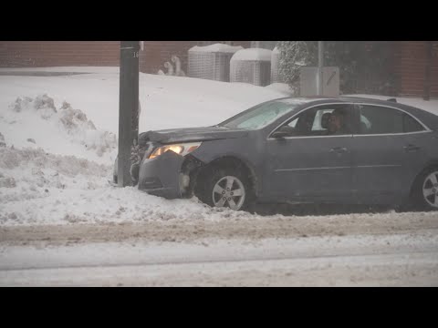 Lake Effect Snow With Blizzard Conditions, Oswego, NY – 11/20/2022
