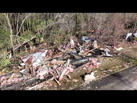 Wetumpka, Alabama Tornado Aftermath Drone Part 2 – 11/30/2022