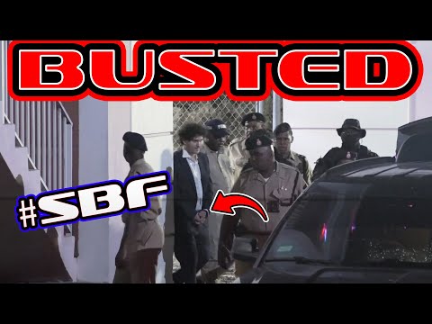 Sam Bankman-Fried (SBF) In HANDCUFFS being led away from Bahamas Court