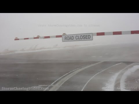 Blizzard Condition With Whiteouts Shut Down I-76, Fort Morgan, CO – 12/13/2022
