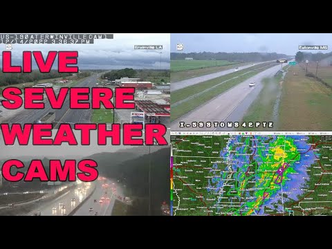 🔴 LIVE Mobile AL Severe Weather Cams & Radar