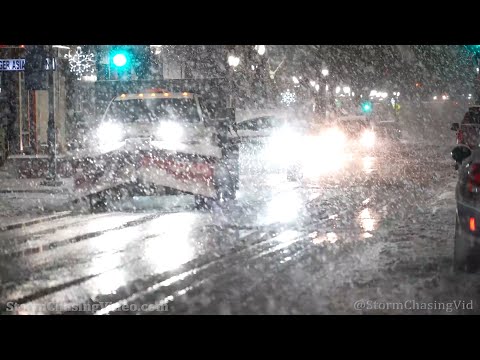 Oneonta, NY Heavy Snow – 12/15/2022
