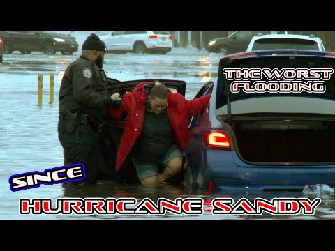 Bomb Cyclone Water Rescues And Major Flooding, Queens NY – 12/23/2022
