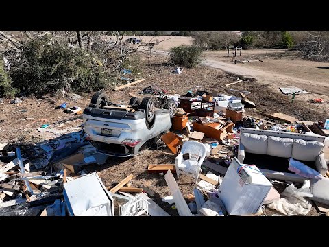 Selma, AL Tornado Aftermath Drone Footage