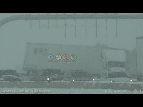 I25 Semi Accident In Winter Storm Backs Up Loveland, CO Colorado – 1/18/2023