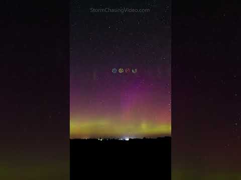 Incredible Northern Lights Aurora Display #shorts