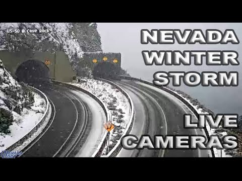 🔴 LIVE Nevada Winter Storm Cams Feb 28 2023 early am