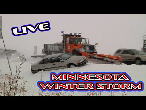 🔴 LIVE IRL – Central Minnesota #WinterStorm #Blizzard #Starlink – 3/11/2023