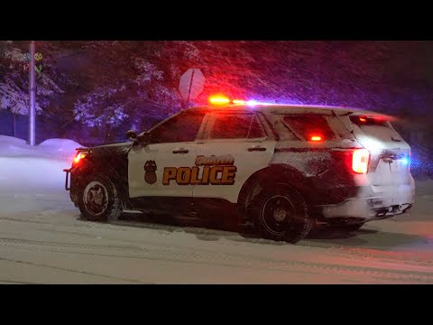 Winter Storm Hits Duluth, MN with Slick Roads and Crashes – 3/11/2023