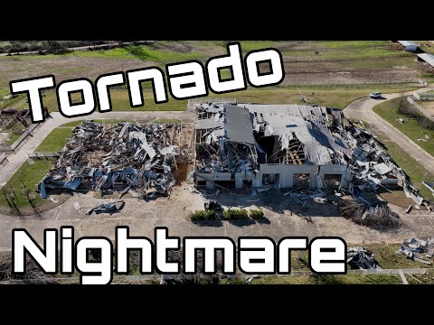 Winona, Mississippi Tornado Damage Survey – Drone