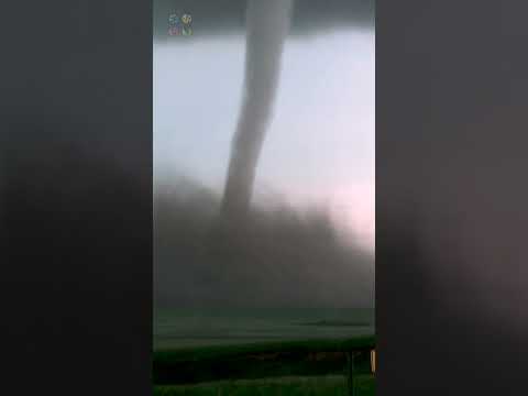 Rare Anticyclonic Tornado Rotates Clockwise – Simla, Colorado