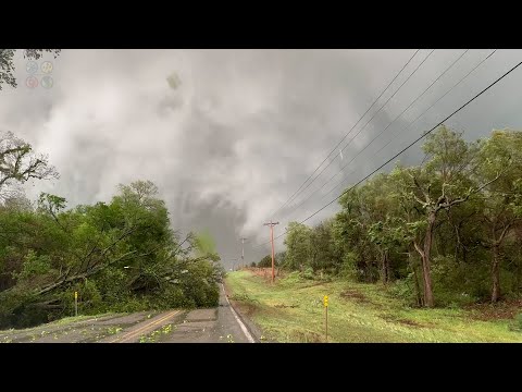 Cole Oklahoma Violent tornado and damage footage