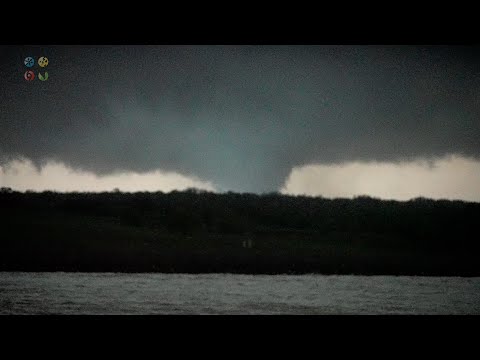 Multiple Tornadoes and Large Hail Hit Oklahoma Into The Night 4/19/2023