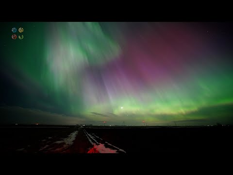Aurora Boralis Fills The Sky, Severe Geomagnetic Storm, Sauk Centre, MN