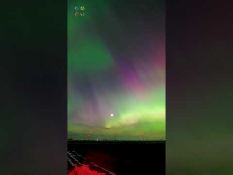 Powerful Aurora Solar Storm Overhead Last Night! Northern Lights on Steroids