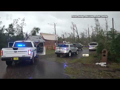 Hosford, FL Tornado Damage And Panama City Beach Extreme Winds and Hail