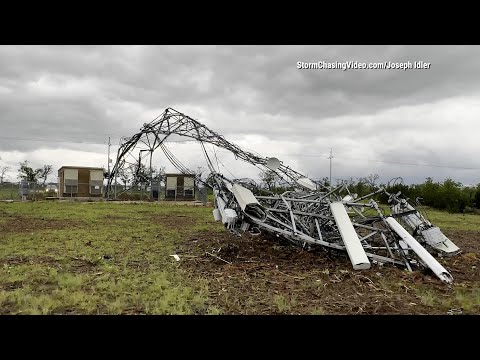 Fort Hood, Texas – Tornado Damage Scenes
