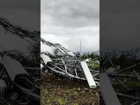 Tornado hits Fort Hood Texas Causing Damage