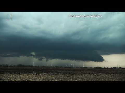Funnel Cloud, Extreme Straight-line Winds & Flying Debris, Grinnell, IA